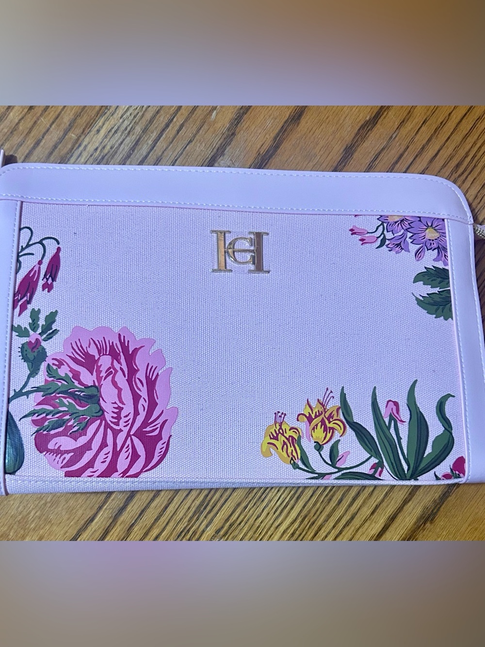 Carolina Herrera Pouch with Zipper